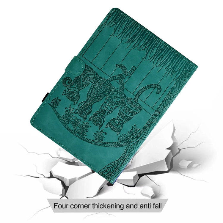 For iPad 2025 / 2022 Cats Embossed Leather Smart Tablet Case(Light Blue) - iPad 2025 / 2022 Cases by buy2fix | Online Shopping UK | buy2fix