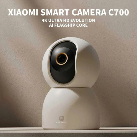 Original Xiaomi Smart Camera C700 4K 360 Viewing Angle Full-Color Night Vision AI Camera, Plug:US Plug - Wireless Camera by Xiaomi | Online Shopping UK | buy2fix