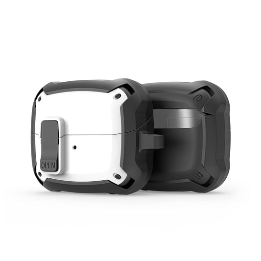 For Samsung Galaxy Buds3 / 3 Pro DUX DUCIS SECH Series Earbuds Box Protective Case(White) by DUX DUCIS