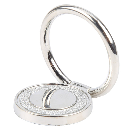 Glitter Metal Mobile Phone Ring Holder(Silver) - Ring Holder by buy2fix | Online Shopping UK | buy2fix