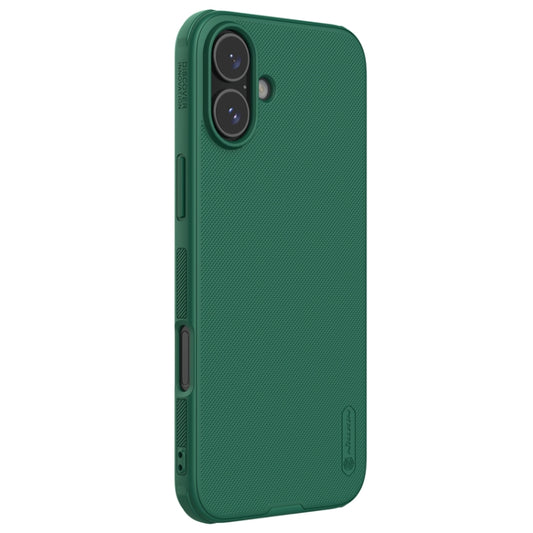 For iPhone 16 NILLKIN Frosted Shield Pro PC + TPU Phone Case(Green) by NILLKIN