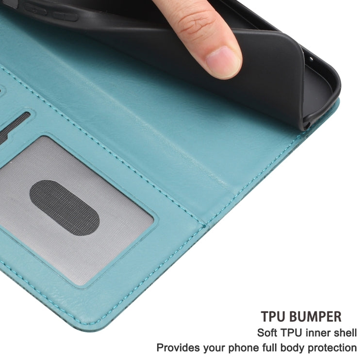 For iPhone 16 Floral Embossed Pattern Leather Phone Case(Dark Green) by buy2fix