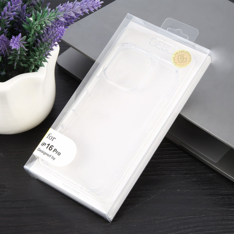 For iPhone 16 Pro GEBEI Acrylic Transparent Phone Case by GEBEI