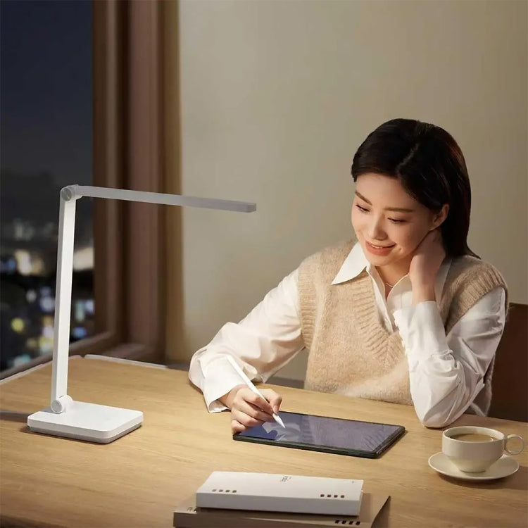 Original Xiaomi Mijia LED Desk Lamp 2 Lite Anti Blue-ray Three Levels Brightness, US Plug(White) by Xiaomi