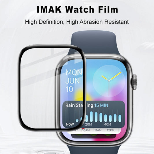 For Apple Watch Series 10 / 11 42mm IMAK Plexiglass HD Watch Protective Film by imak