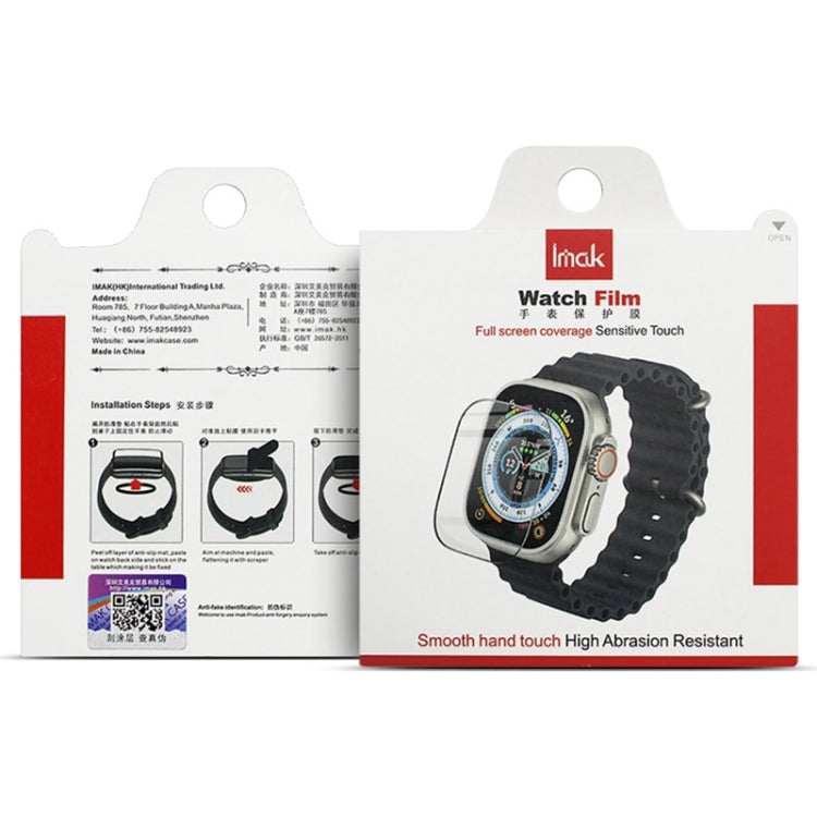 For Apple Watch Series 10 / 11 46mm IMAK Plexiglass HD Watch Protective Film by imak