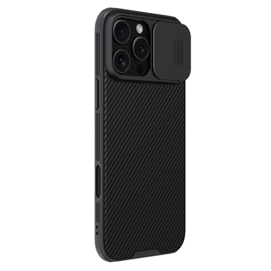 For iPhone 16 Pro Max NILLKIN CamShield Pro PC Phone Case(Black) by NILLKIN