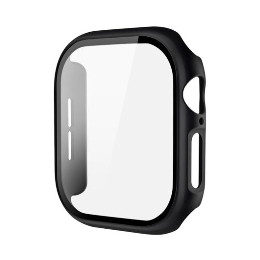 For Apple Watch Series 10/11 42mm imak Integrated Watch Case with Film(Black) by imak
