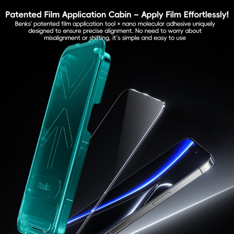 For iPhone 16 Pro Max Benks King Kong Series Corning Sapphire Glass Film by Benks