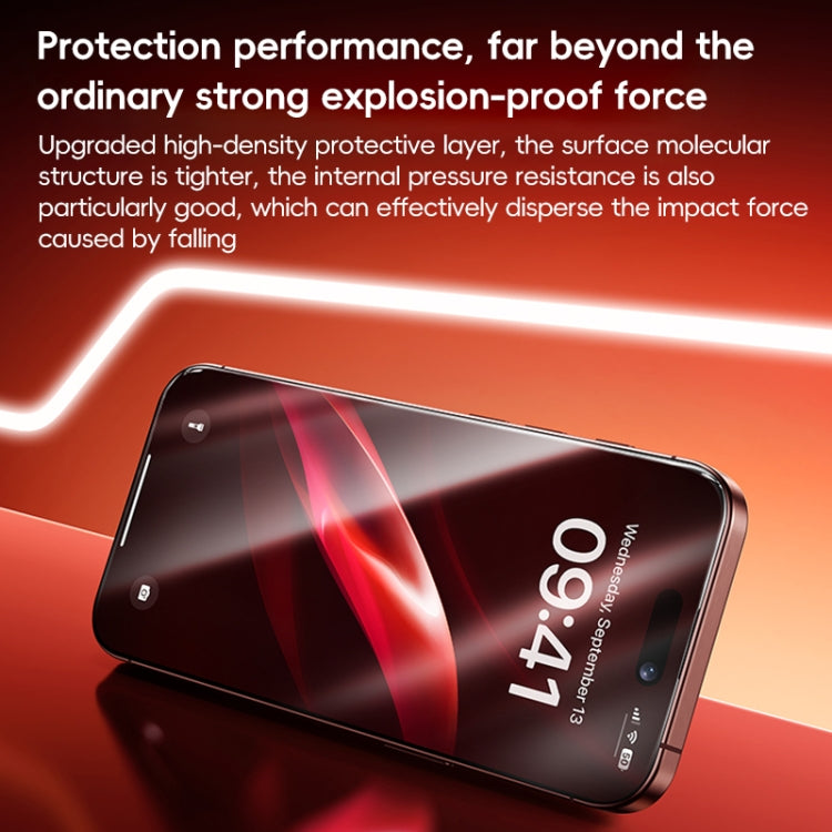 For iPhone 16 Pro Benks Zero Sense Series HD Tempered Protective Film by Benks