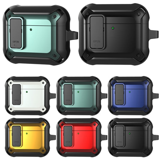 For AirPods 4 Bumblebee Bluetooth Earphone Silicone Protective Cover(Black Yellow) by buy2fix