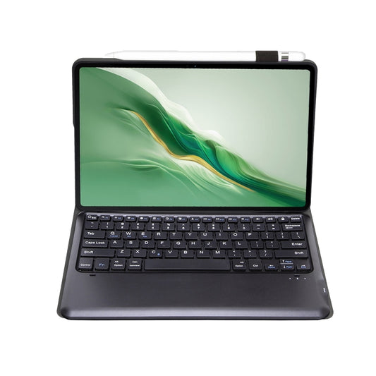 For Honor MagicPad 2 12.3 AH22 Ultra-thin Detachable Bluetooth Keyboard Leather Tablet Case(Black) by buy2fix