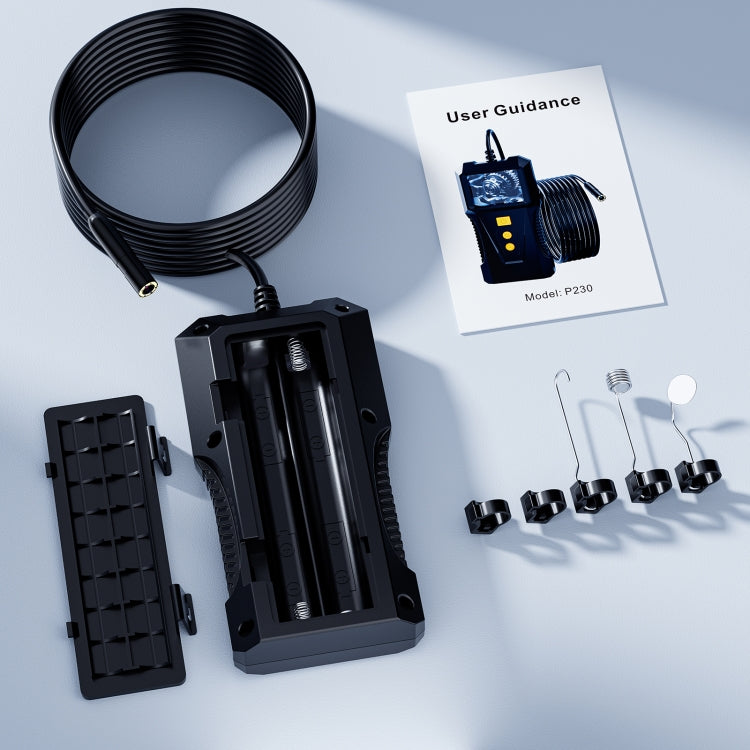 P230 8mm 2 inch Single Camera Endoscope with Screen, Length:20m by buy2fix