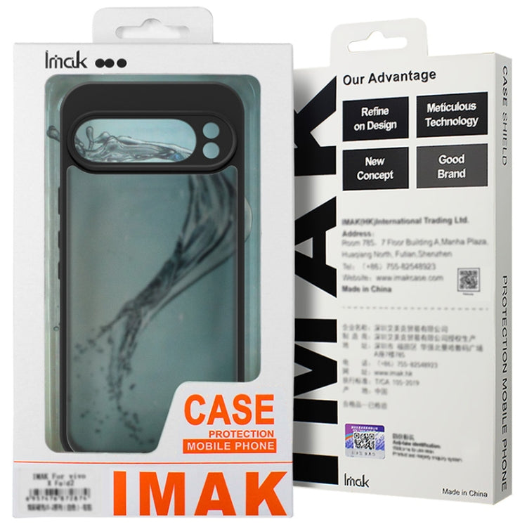 For Samsung Galaxy S24 FE 5G imak UX-9B Series Four Corners Tiny Airbag Shockproof Phone Case(Black) by imak
