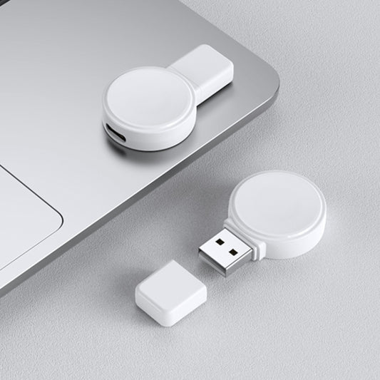 For Apple Watch Series X53 Portable Wireless Charger(White) - Charger / Holder by buy2fix | Online Shopping UK | buy2fix