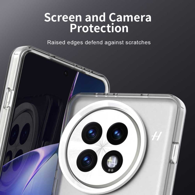 For OnePlus 13 Candy PC Hybrid TPU Shockproof Phone Case(White) by buy2fix