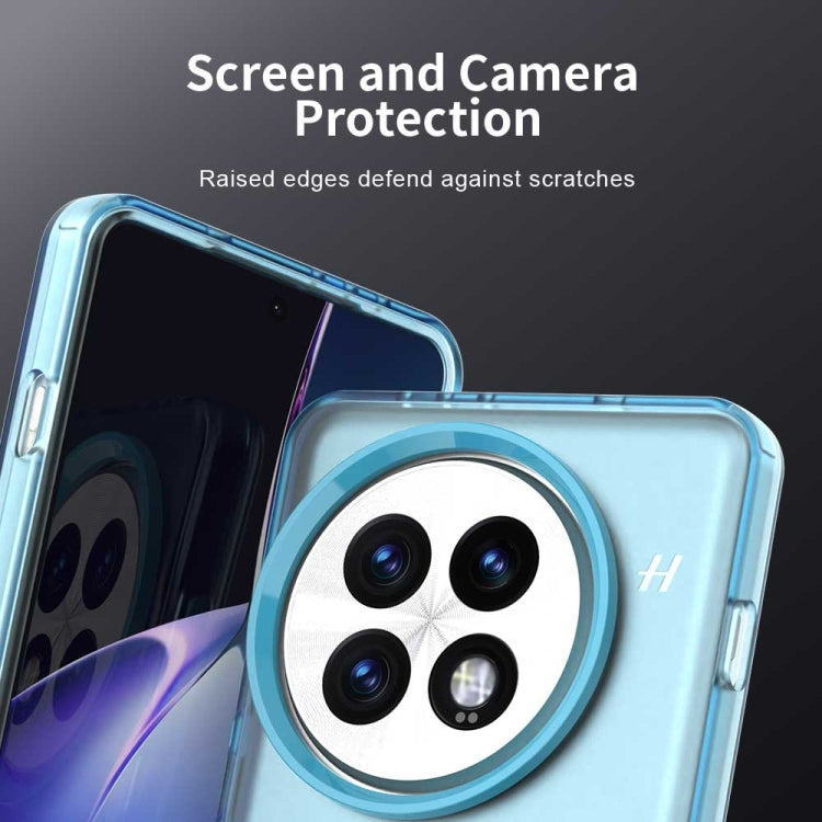 For OnePlus 13 Candy PC Hybrid TPU Shockproof Phone Case(Blue) by buy2fix