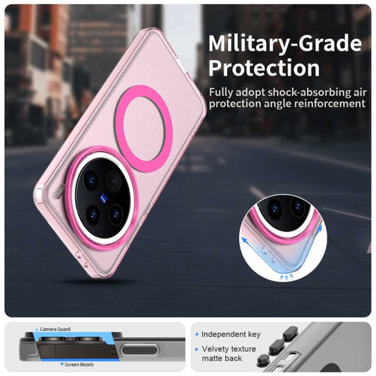 For vivo X200 Pro mini Candy Magsafe PC Hybrid TPU Phone Case(Red) by buy2fix