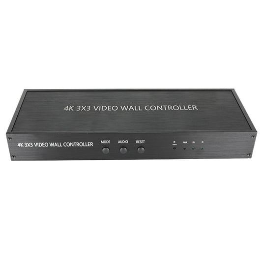 NK-BT88 4K 3x3 HDMI Video Wall Controller Multi-screen Splicing Processor with Remote Controller, Plug:US Plug by buy2fix