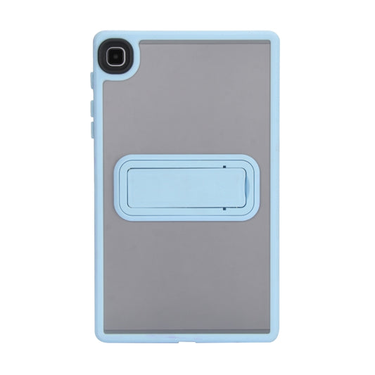 For Samsung Galaxy Tab A11 / A9 Skin Feel Holder PC Hybrid TPU Tablet Case(Light Blue) by buy2fix