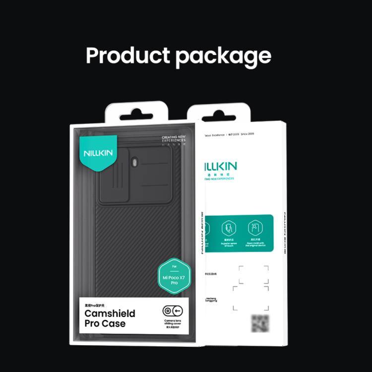 For Xiaomi Poco X7 Pro NILLKIN CamShield Pro PC Phone Case(Green) - Xiaomi Cases by NILLKIN | Online Shopping UK | buy2fix