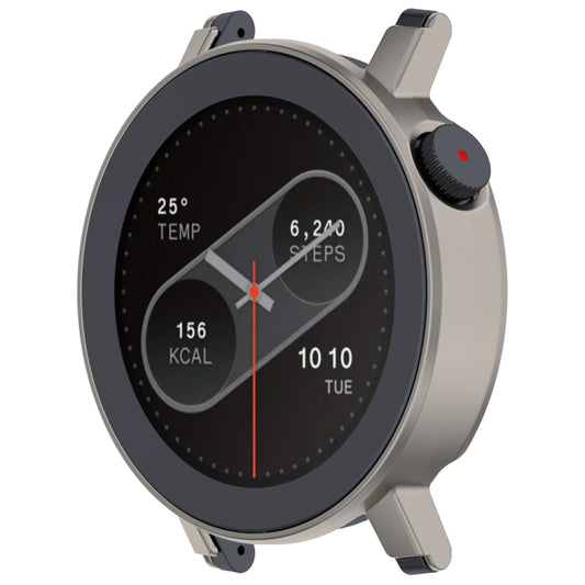 For CMF Watch Pro 2 Half Package Hollow PC Watch Protective Case(Titanium Steel Color) - Watch Case by buy2fix | Online Shopping UK | buy2fix