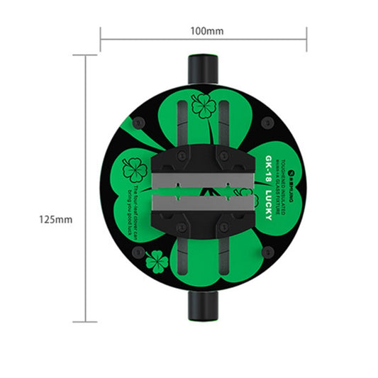 Mijing GK18 Orbicular Universal Toughened Insulated Glass Motherboard Repair Fixture by MIJING