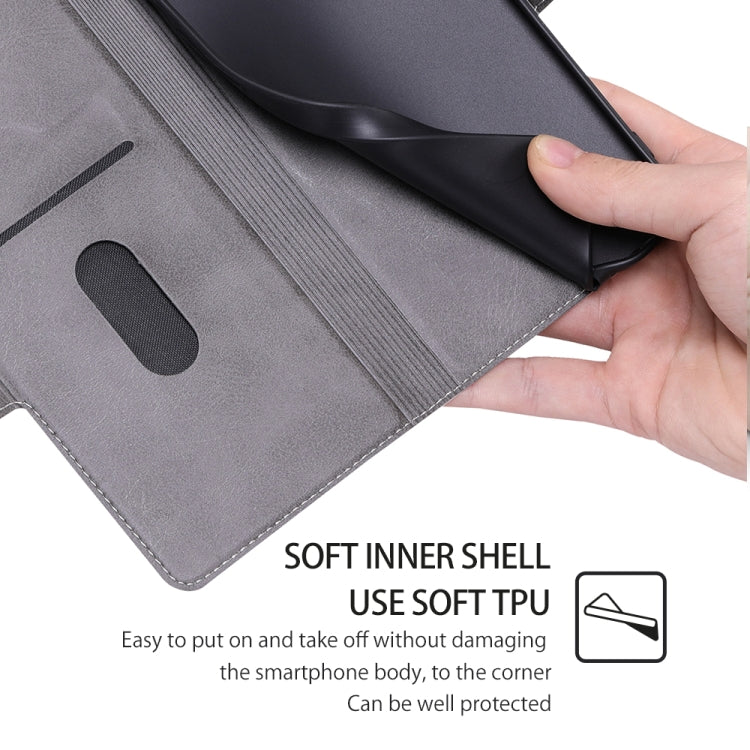 For iPhone 16 Ultra-thin Voltage Side Buckle Horizontal Flip Leather Phone Case(Black) by buy2fix