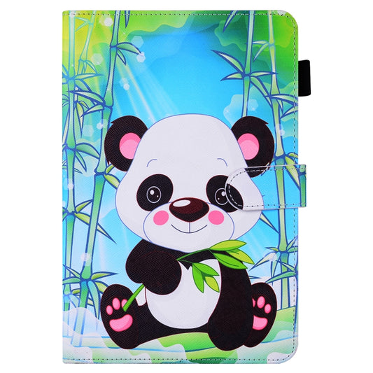 For iPad Pro 11 inch (2020) Horizontal Flip Leather Tablet Case, with Card Slots & Holder & Photo Frame(Cartoon Panda) - iPad Pro 11 (2020) Cases by buy2fix | Online Shopping UK | buy2fix