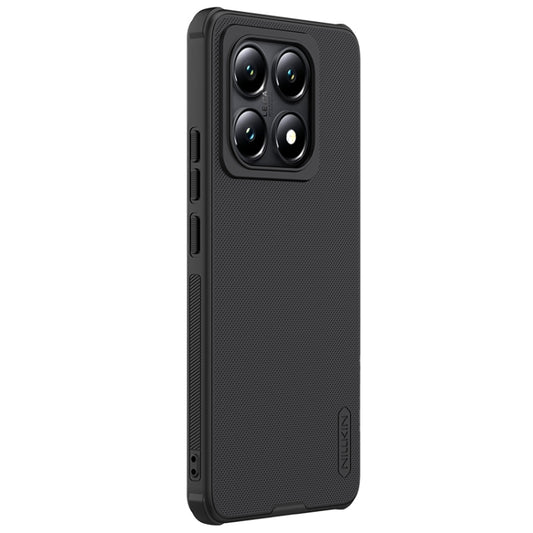 For Xiaomi 14T Pro NILLKIN Frosted Shield Pro PC + TPU Phone Case(Black) by NILLKIN