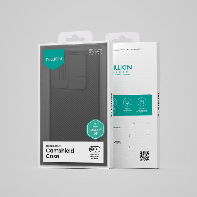 For Samsung Galaxy A16 5G NILLKIN Black Mirror Series Camshield PC Phone Case(Black) by NILLKIN