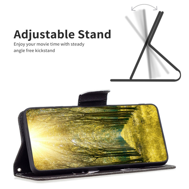 For Samsung Galaxy S25+ 5G Colored Drawing Pattern Leather Phone Case(Smirk) by buy2fix