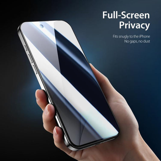 For iPhone 16e 5pcs DUX DUCIS 0.33mm 9H High Aluminum Anti-spy HD Tempered Glass Film - iPhone 16e Tempered Glass by DUX DUCIS | Online Shopping UK | buy2fix