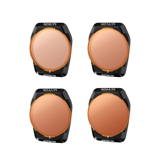 For DJI Air 3S Sunnylife Camera Lens Filter, Filter:4 in 1 ND8-64PL by Sunnylife