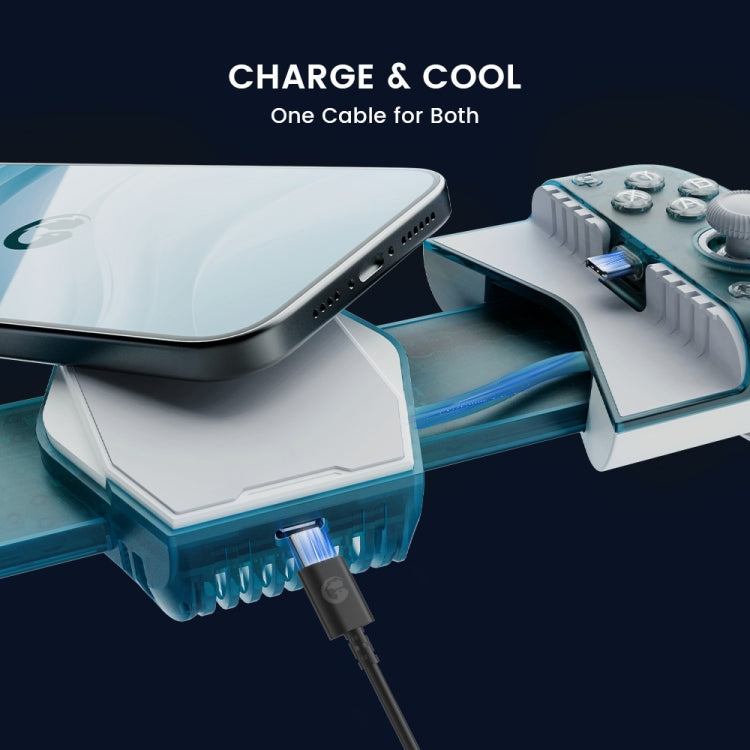 GameSir X3 Pro Northern Lights Cooling Stretchable Game Controller - Controller Gamepad by GameSir | Online Shopping UK | buy2fix