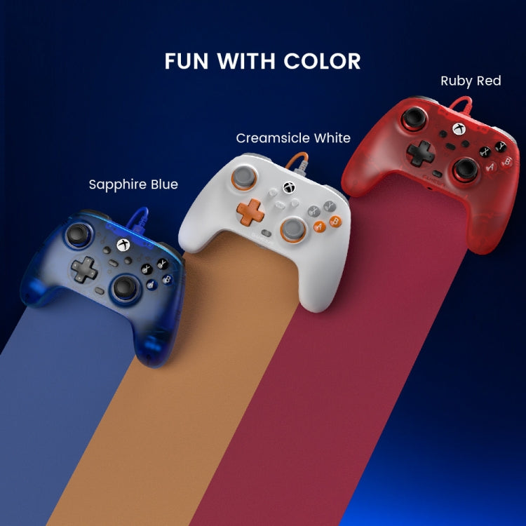 GameSir T7 Wired Game Controller(Red) - Gamepad by GameSir | Online Shopping UK | buy2fix