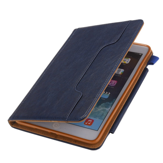 For iPad mini 6 / mini 2024 Hardware Buckle Smart Leather Tablet Case(Royal Blue) - iPad mini 2024 Cases by buy2fix | Online Shopping UK | buy2fix