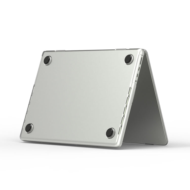 For MacBook Pro 14.2 inch 2024 Crystalline Matte Hardshell Laptop Protective Case(Transparent) by buy2fix