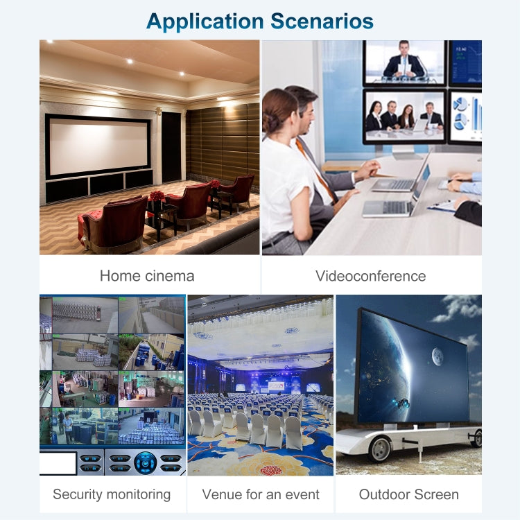 120m HDMI USB KVM 4K Network Extender, Plug:US Plug by buy2fix