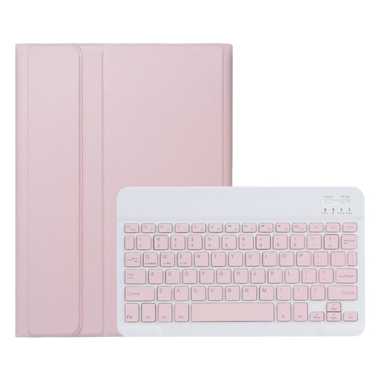 For Honor Pad X9 / X8 Pro 11.5 AH15 Ultra-thin Detachable Bluetooth Keyboard Leather Tablet Case(Pink White) by buy2fix