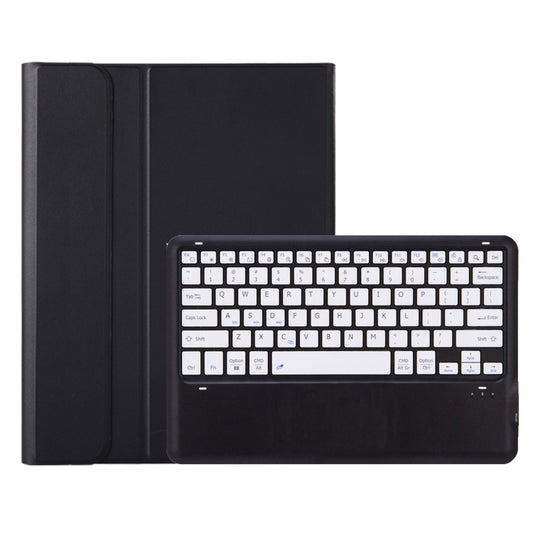 For vivo Pad3 12.1 inch AV10 TPU Ultra-thin Detachable Bluetooth Keyboard Leather Case(Black + White) by buy2fix
