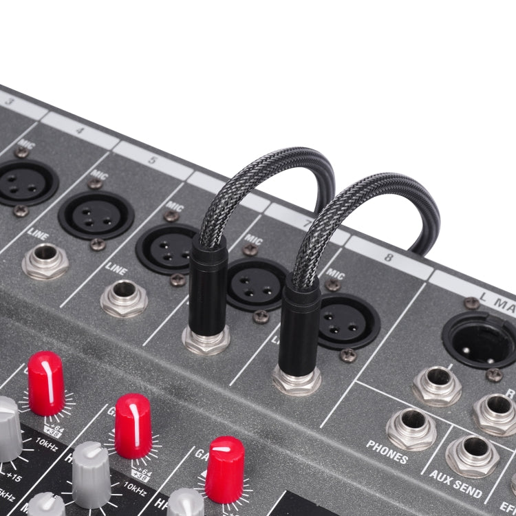 6.35mm 1/4 TRS Male to Male Electric Guitar Audio Cable, Length:5m by buy2fix