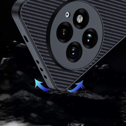 For OnePlus 13 Ultra-thin Carbon Fiber Texture Printing Phone Case(Black) by buy2fix