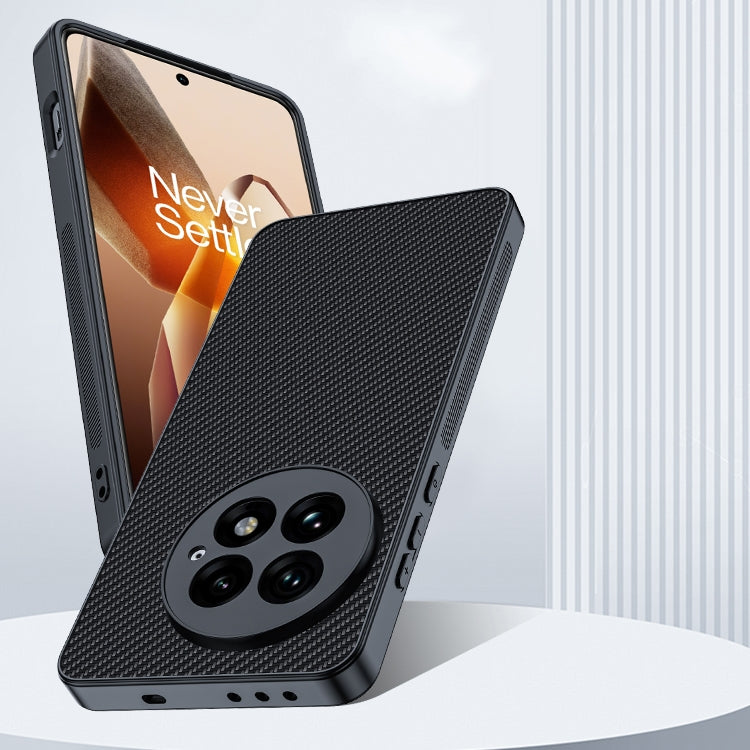 For OnePlus 13 Ultra-thin Carbon Fiber Texture Printing Phone Case(Black) by buy2fix