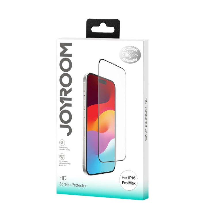 For iPhone 16 Pro Max JOYROOM Zero Sense Series 2.5D Full Screen HD Tempered Glass Film by JOYROOM