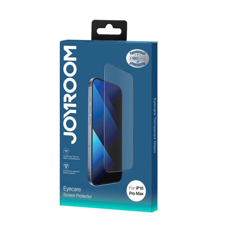 For iPhone 16 / 15 JOYROOM Zero Sense Series 2.5D Full Screen Anti-Blue Light Tempered Glass Film by JOYROOM