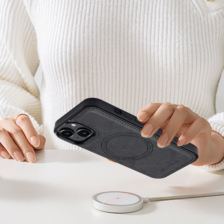 For iPhone 15 Plus / 14 Plus LC.IMEEKE Magsafe Phone Case(Black) - iPhone 15 Plus Cases by LC.IMEEKE | Online Shopping UK | buy2fix