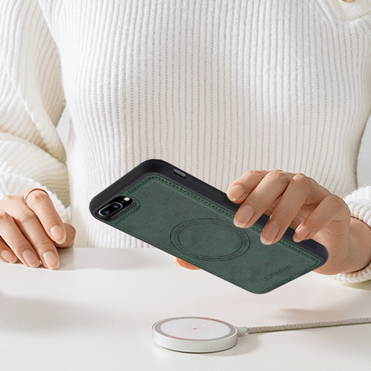 For iPhone SE 2024 LC.IMEEKE Magsafe Phone Case(Green) - More iPhone Cases by LC.IMEEKE | Online Shopping UK | buy2fix