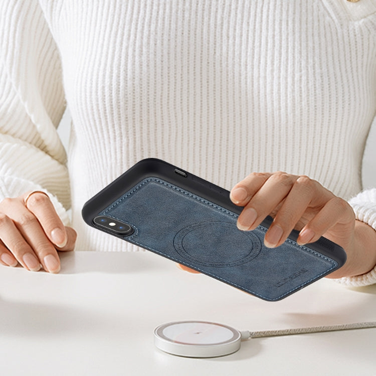 For iPhone XR LC.IMEEKE Magsafe Phone Case(Blue) - More iPhone Cases by LC.IMEEKE | Online Shopping UK | buy2fix