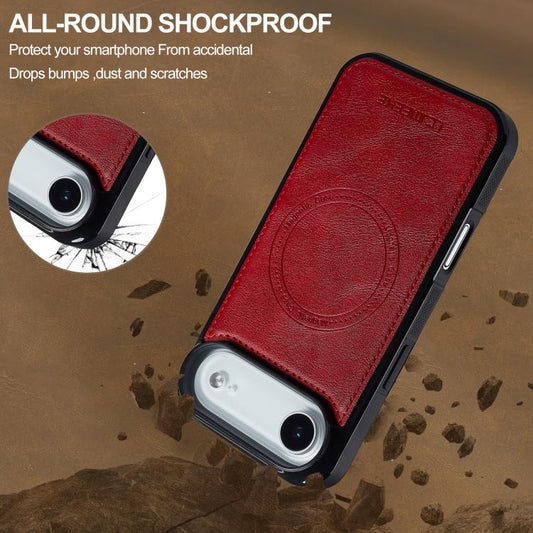 For iPhone 17 Air LC.IMEEKE Magsafe Phone Case(Red) - iPhone 17 Air Cases by LC.IMEEKE | Online Shopping UK | buy2fix